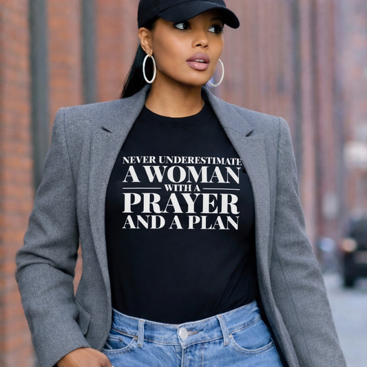 A Woman with a prayer & plan